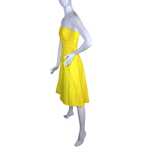 Great Jones Lemon Strapless Dress Size 2 Fully Lined Zipper on Back - Picture 5 of 10
